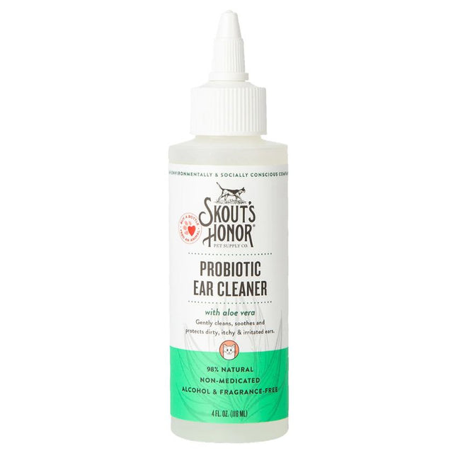  Skouts Honor Limpiador Probiotico De Oidos Para Gatos 118Ml