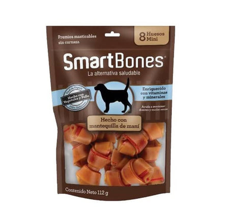 Smartbones Dog Peanut Mini 8Pk