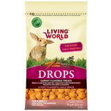  Snack Living World Drops Conejos 75Gr Sabor Zanahoria
