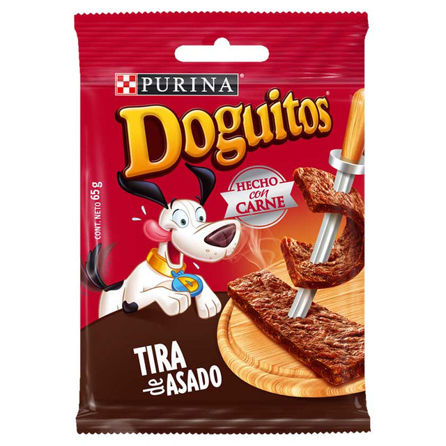  Snacks Para Perros Doguitos® Tira De Asado 65Gr