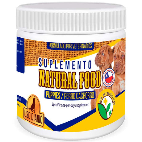 Suplemento Natural Food Dog Puppies 150 Gr