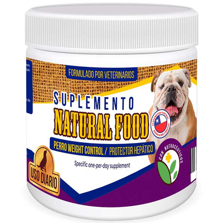 Suplemento Natural Food Dog Adult Weight Control Hepatic 150 Gr