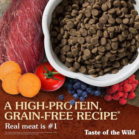 Alimento para Perros Taste Of The Wild Dog High Praire 12 2Kg