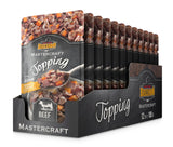  BELCANDO Mastercraft Topping Ternera con Zanahorias 100 g – Pack 12 unidades
