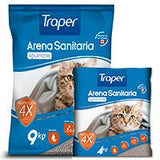 Traper Arena Sanitaria Aglutinante 4Kg
