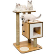 Vesper Furniture V Base Walnut Rascador Para Gatos