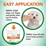 Vets Best Clean Eye Round Pads 100 Unidades