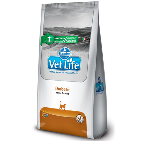 Mundo para Gatos Vet Life Cat Diabetic 2Kg