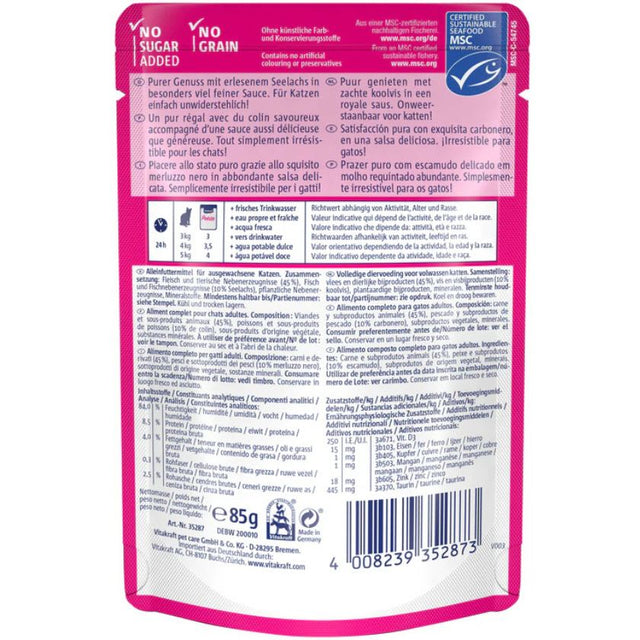 Vitakraft Cat Snack Poesi Delice Sabor Pescado 85Gr Pack 23 Unidades