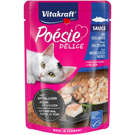 Vitakraft Cat Snack Poesi Delice Sabor Pescado 85Gr