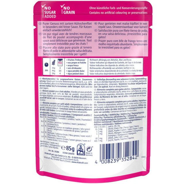 Vitakraft Cat Snack Poesi Delice Sabor Pollo 85Gr