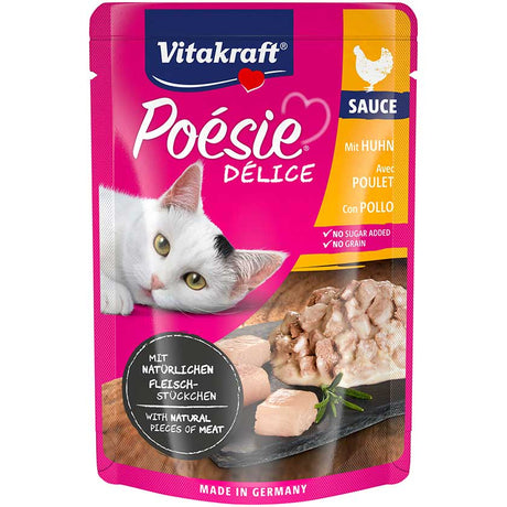 Vitakraft Cat Snack Poesi Delice Sabor Pollo 85Gr