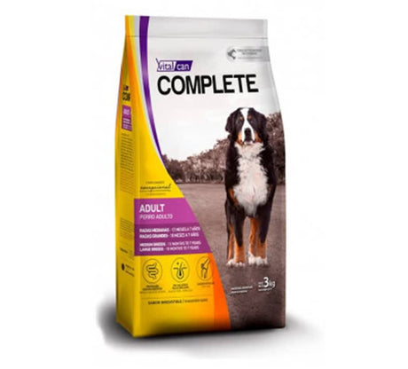 Vitalcan Complete Perros Adultos Razas Medianas Y Grandes 20Kg