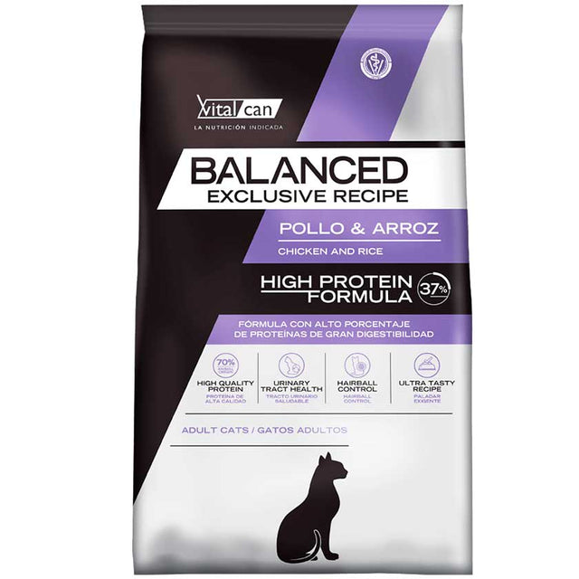 Vitalcan Balanced Gato Adulto High Protein 3Kg