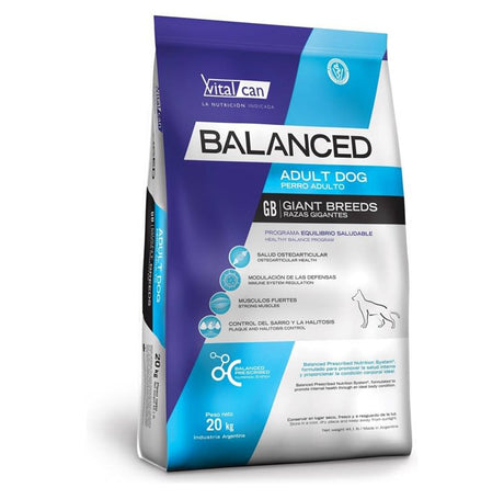 Alimento para Perros Vitalcan Perro Adulto Raza Gigante 20Kg