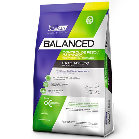 Vitalcan Cat Castrados Control Peso 2Kg