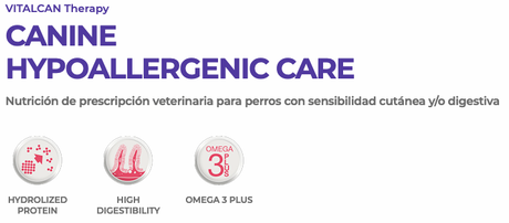 Vitalcan Therapy Canine Hypoallergenic Care 10Kg