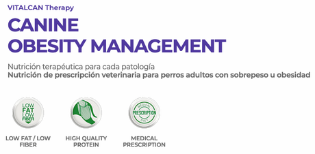Vitalcan Therapy Canine Obesity Management 15Kg