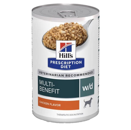 Hills W D Canino Cuidado Digestivo Diabetes Manejo De Peso Lata 370Gr