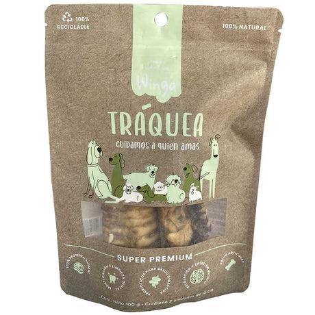 Winga Traquea 100Gr Snack Para Perros