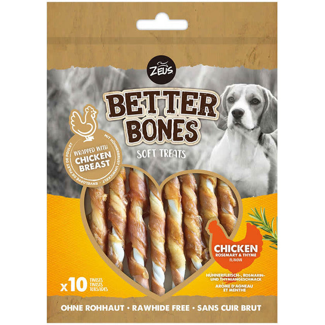  Zeus Better Bones Palitos Pollo Y Finas Hierbas 10 Unidades 114Gr