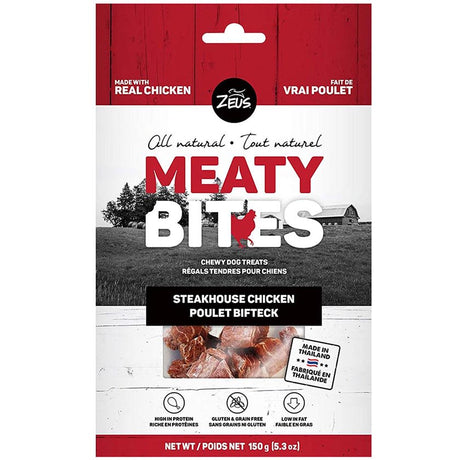 Zeus Meaty Bites Pollo Asado Para Perros 150Gr
